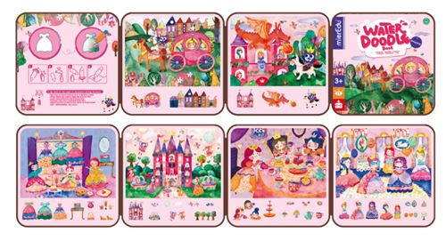 Livro de Pintura com Água: Princesa - MierEdu | Sig Toys - Image 5