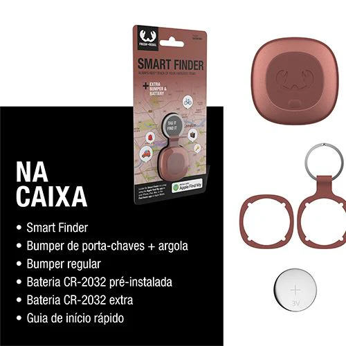 Localizador sem Fios Fresh 'n Rebel Smart Finder Tag - Safari Red - Image 9