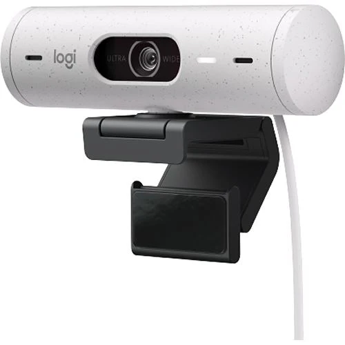 Webcam Logitech Brio 500 - FHD - Branco