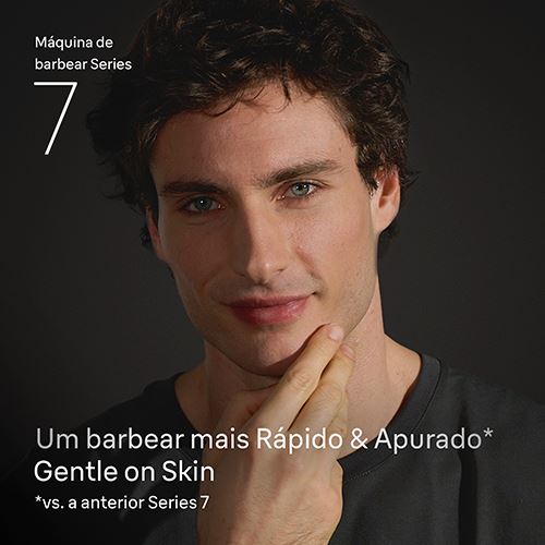 Máquina de Barbear Braun 7 72-C1200 S - Dourado - Image 3