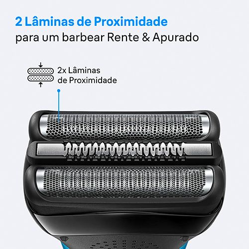 Máquina de Barbear Braun S3 300 - Preto - Image 4