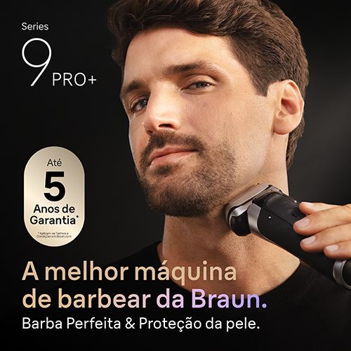 Máquina de Barbear Braun S9 9655 CC - Cinzento - Image 3