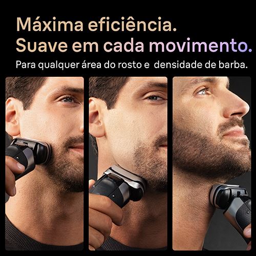 Máquina de Barbear Braun S9 9655 CC - Cinzento - Image 4