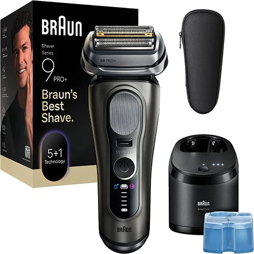 Máquina de Barbear Braun S9 9655 CC - Cinzento - Image 9