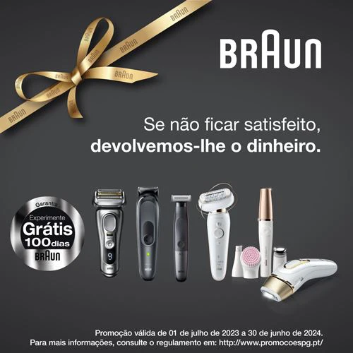 Máquina de Barbear Elétrica Braun Series 5 S5 51W1000S + Aparador Orelhas & Nariz En10 - Outlet - Grade A - Image 2