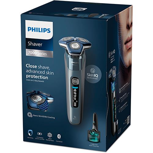 Máquina de Barbear Philips Shaver Series 7000 S7882/55 - Azul Glaciar - Image 8