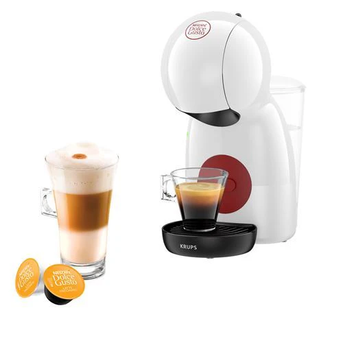 Máquina de Café em Cápsulas Krups Nescafé® Dolce Gusto® Piccolo Xs Manual Kp1A31P16 - Branca - Outlet - Grade A