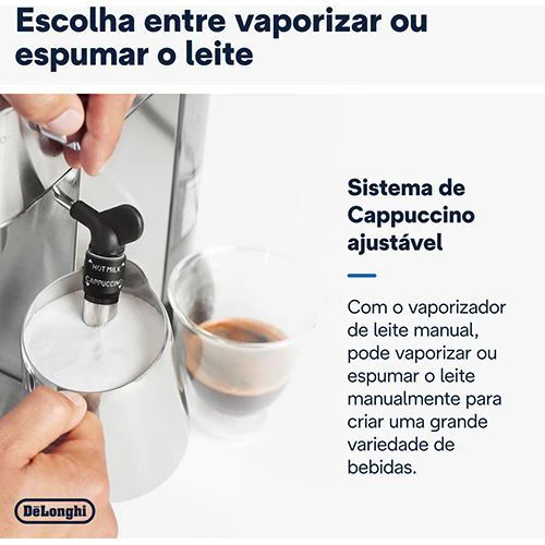 Máquina de Café Manual DeLonghi Dedica Style Ec685.M - Metal - Outlet - Grade B - Image 3