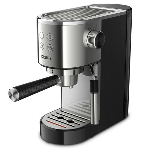 Máquina de Café Manual Krups Virtuoso XP442C11 - Preto e Inox - Outlet - Grade A