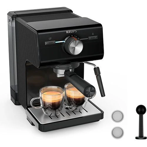 Máquina de Café Manual Krups Xp381810 - Preto - Outlet - Grade A