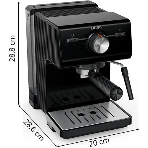 Máquina de Café Manual Krups Xp381810 - Preto - Outlet - Grade A - Image 7