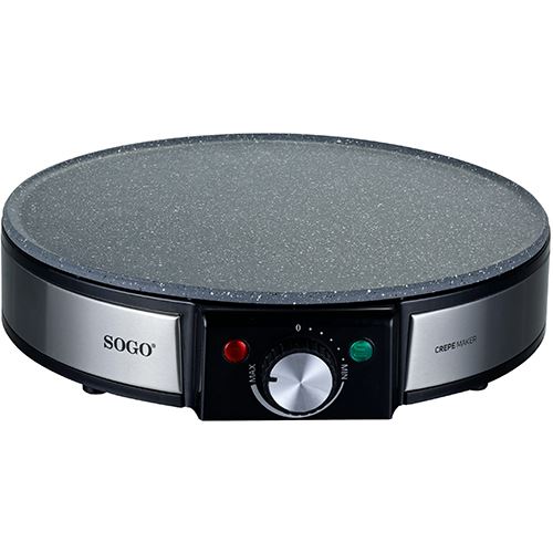 Máquina de Crepes Sogo CMA-SS-7187 - Aço Inoxidável - Outlet - Grade A