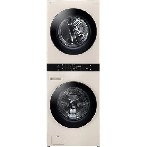 Máquina de Lavar e Secar Roupa LG WT1210EEF | 12/10 Kg |1400 RPM | A/C | Bege