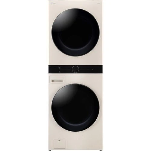 Máquina de Lavar e Secar Roupa LG WT1210EEF | 12/10 Kg |1400 RPM | A/C | Bege - Image 2