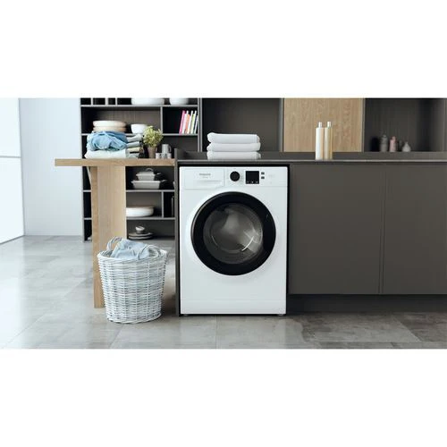 Máquina de Lavar Roupa Hotpoint Ns 722U Wk Spt N | 7 Kg | 1200 Rpm | E | Branco - Outlet - Grade A - Image 2