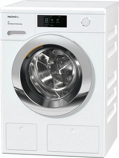 Máquina de Lavar Roupa Miele WCR860 WPS PWash2.0&TDos XL&WiFi | 9 Kg | 1600 RPM | A | Branco