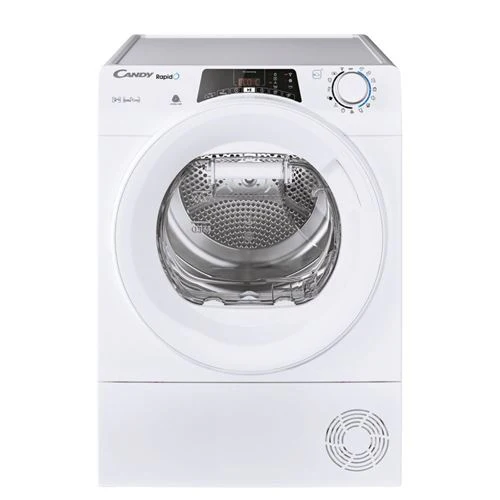Máquina de Secar Candy RapidÓ ROE H9A2TE-S | 9 Kg | Bomba de Calor | E | Branco