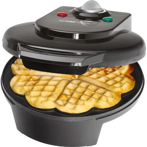 Máquina de Waffles Clatronic Wa 3491 - Preto - Outlet - Grade A