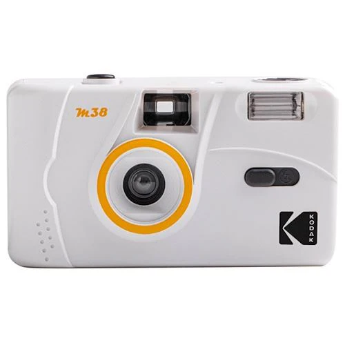 Máquina Fotográfica Analógica Kodak M38 35mm - Branco