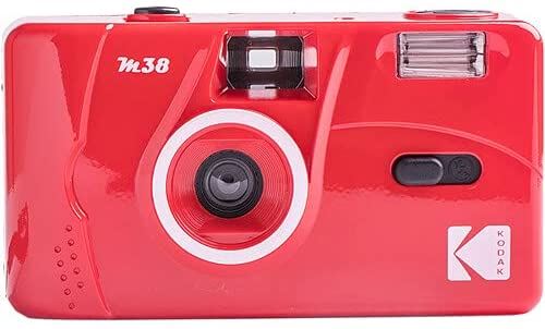 Máquina Fotográfica Analógica Kodak M38 35mm - Vermelho