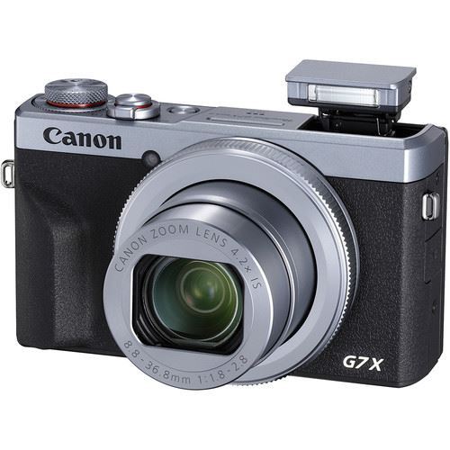 Máquina Fotográfica Compacta Canon PowerShot G7 X Mark III - Kit Bateria - Prateado - Image 6