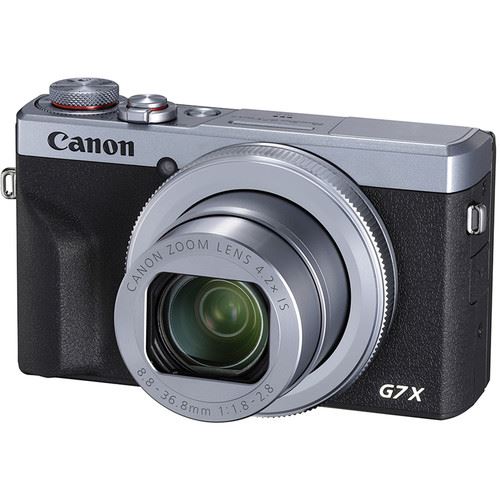 Máquina Fotográfica Compacta Canon PowerShot G7 X Mark III - Prateado