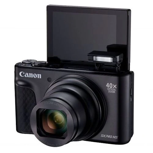 Máquina Fotográfica Compacta Canon PowerShot SX740 HS Lite Travel Edition - Preto - Image 4
