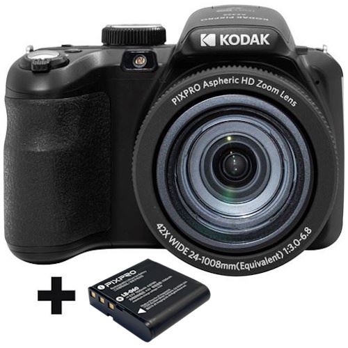 Máquina Fotográfica Compacta Kodak PixPro AZ425 Astro Zoom + Bateria Extra - Preto