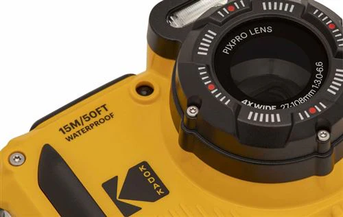 Máquina Fotográfica Compacta Kodak PixPro WPZ2 - Amarelo - Image 5
