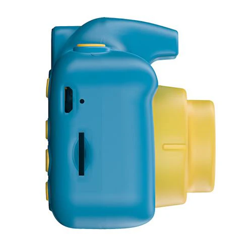 Máquina Fotográfica Compacta para Crianças Agfa Realikids Cam Mini - Azul Amarelo - Image 3