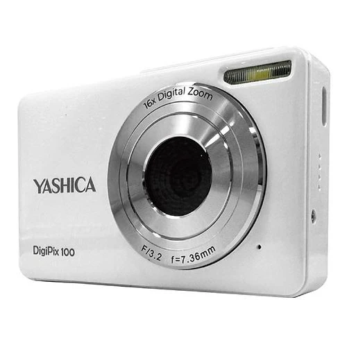 Máquina Fotográfica Compacta YASHICA DigiPix 100 - Branco