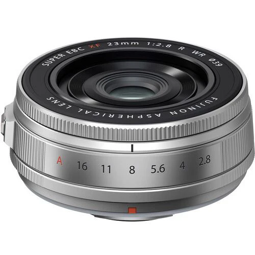 Máquina Fotográfica Mirrorless Fujifilm X-E5 + XF 23mm F2.8 R WR - Prateado - Image 14