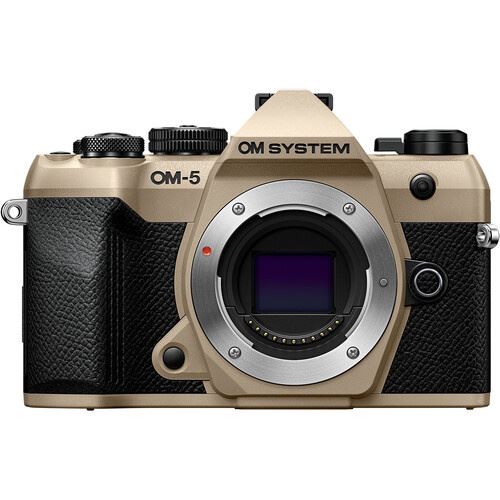 Máquina Fotográfica Mirrorless Olympus OM System OM-5 Mark II Corpo - Bege
