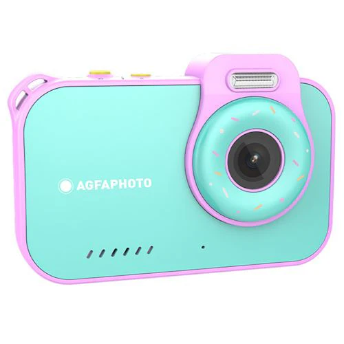 Máquina Fotográfica para Crianças AgfaPhoto Realikids Cam Waterproof 2 - Azul
