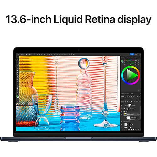MacBook Air 13'' | 2022 | M2 | 8GB | 512GB SSD | GPU 10-Core | Meia-Noite - Recondicionado - REtech - Grade A - Image 4