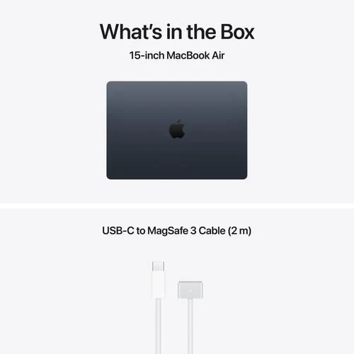 MacBook Air 15'' | 2026 | M5 10-core | 16GB | 1TB SSD | GPU 10-core - Meia-noite - Image 9