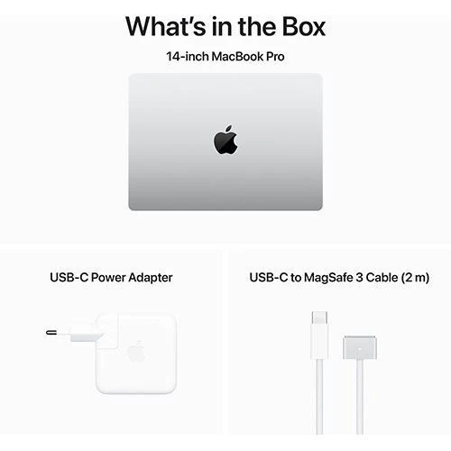 MacBook Pro 14'' |  2023  |  M3 Pro 12-core  | 36GB | 4TB SSD - Prateado - Image 3