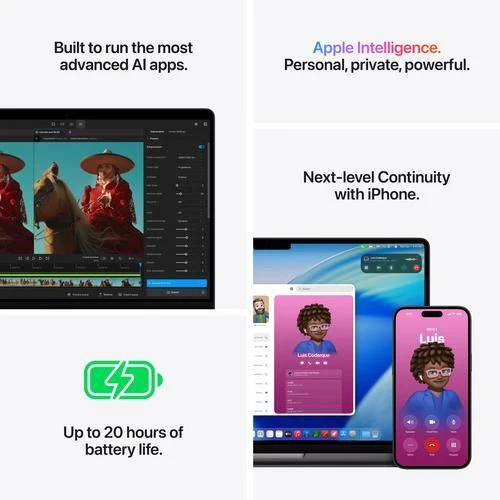 MacBook Pro 14'' | 2026 | M5 10-core | 32GB | 1TB SSD | GPU 10-core - Preto sideral - Image 8