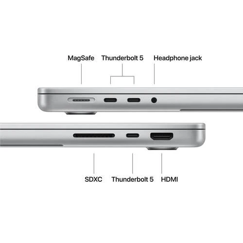 MacBook Pro 14'' | 2026 | M5 Pro 15-core | 24GB | 1TB SSD | GPU 16-core - Prateado - Image 7