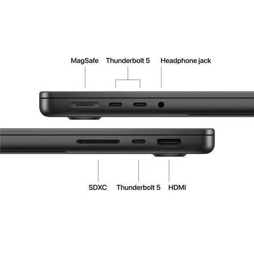MacBook Pro 14'' | 2026 | M5 Pro 15-core | 24GB | 1TB SSD | GPU 16-core - Preto sideral - Image 7