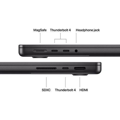 MacBook Pro 14'' Ecrã de nanotextura | 2025 | M5 10-core | 16GB | 1TB SSD - Preto sideral - Image 4