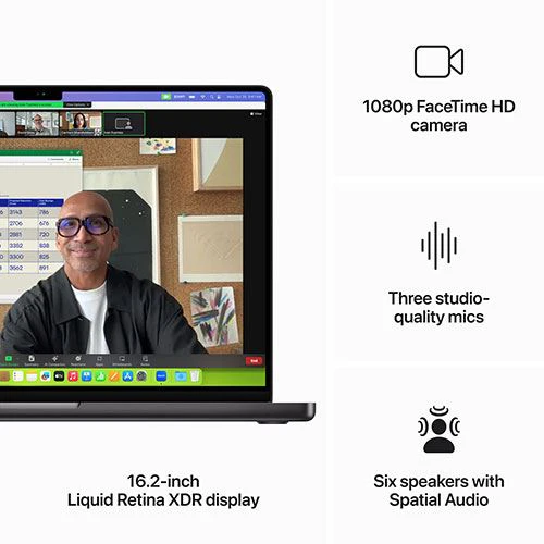 MacBook Pro 16'' | 2023 | M3 Max 16-core | 48GB | 1TB SSD - Preto Sideral - Image 5