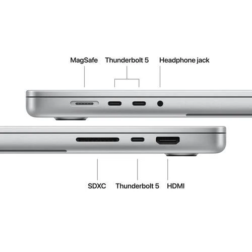 MacBook Pro 16'' | 2026 | M5 Max 18-core | 36GB | 2TB SSD | GPU 32-core - Prateado - Image 7