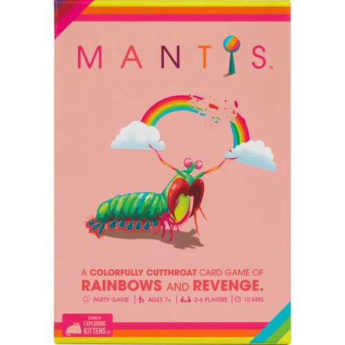 Jogo de Tabuleiro Mantis By Exploding Kittens