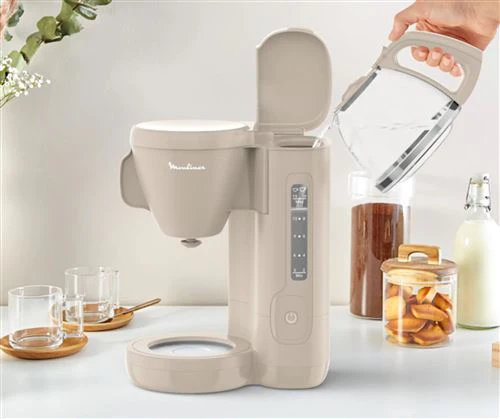 Máquina de Café Filtro Moulinex Morning FG2M2B10 - Crème - Image 3