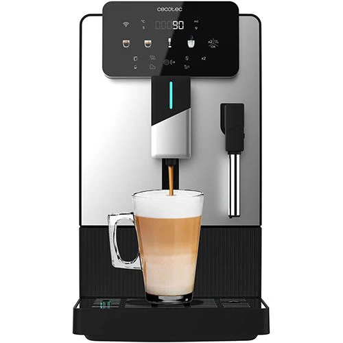Máquina de Café Automática Cecotec Cremmaet Steam - Preto | Inox