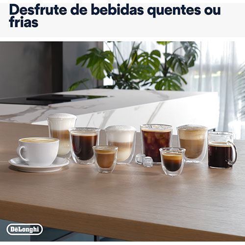 Máquina de Café Automática com Moinho DeLonghi Magnifica Plus ECAM320.70.TB - Titanium Black - Outlet - Grade A - Image 5