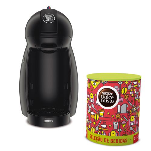 Máquina de Café Krups Dolce Gusto Piccolo - Preta