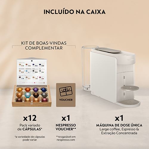 Máquina de Café Delonghi Nespresso Vertuo Up ENV200.W - Branco | Pérola creme - Image 8