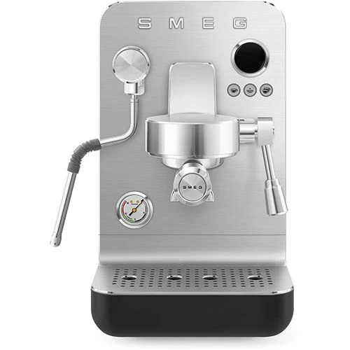 Máquina de Café Expresso Semiprofissional Smeg EMC02BLMEU Collezione | Preto Mate